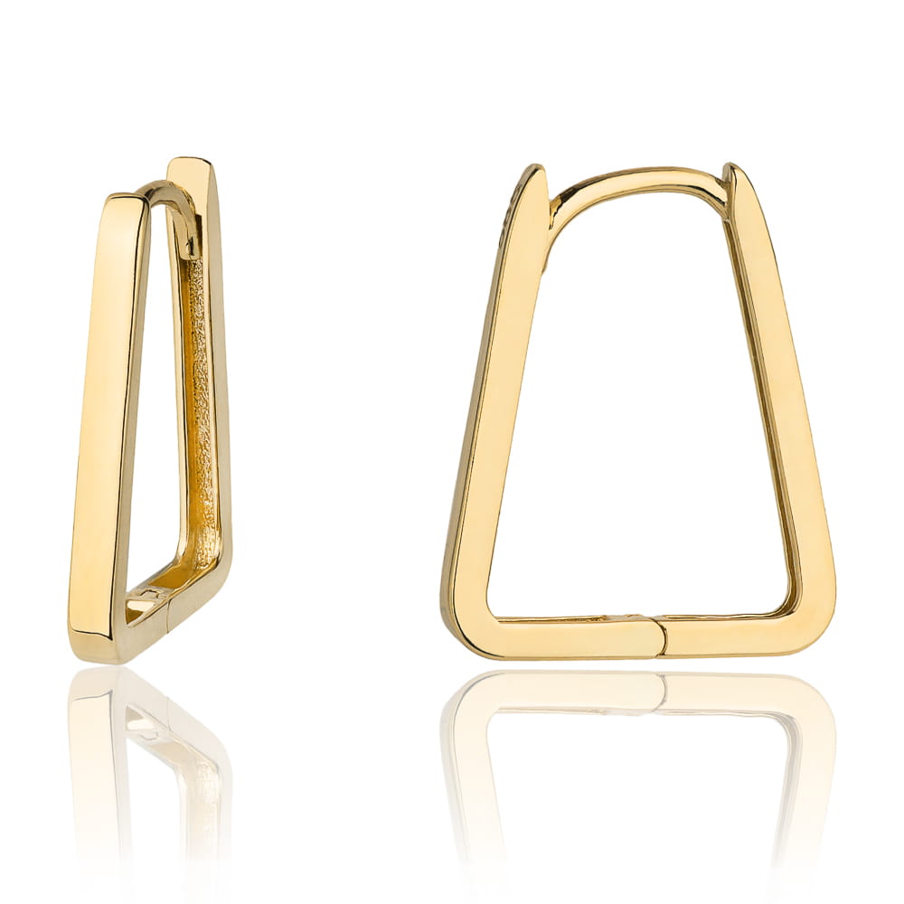 Cercei Aur 14k cu Model Neted
