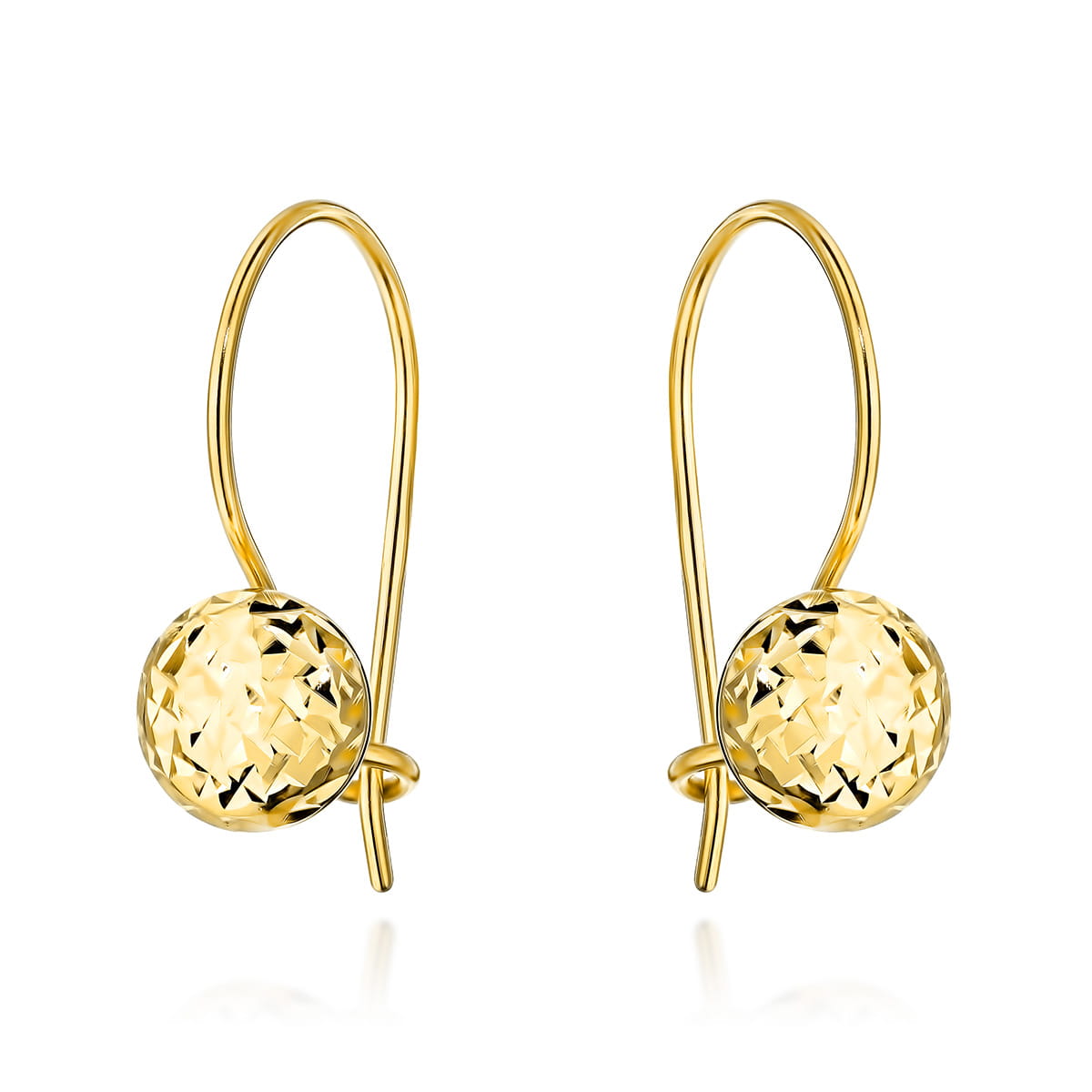 Cercei Aur 14k cu Bilute