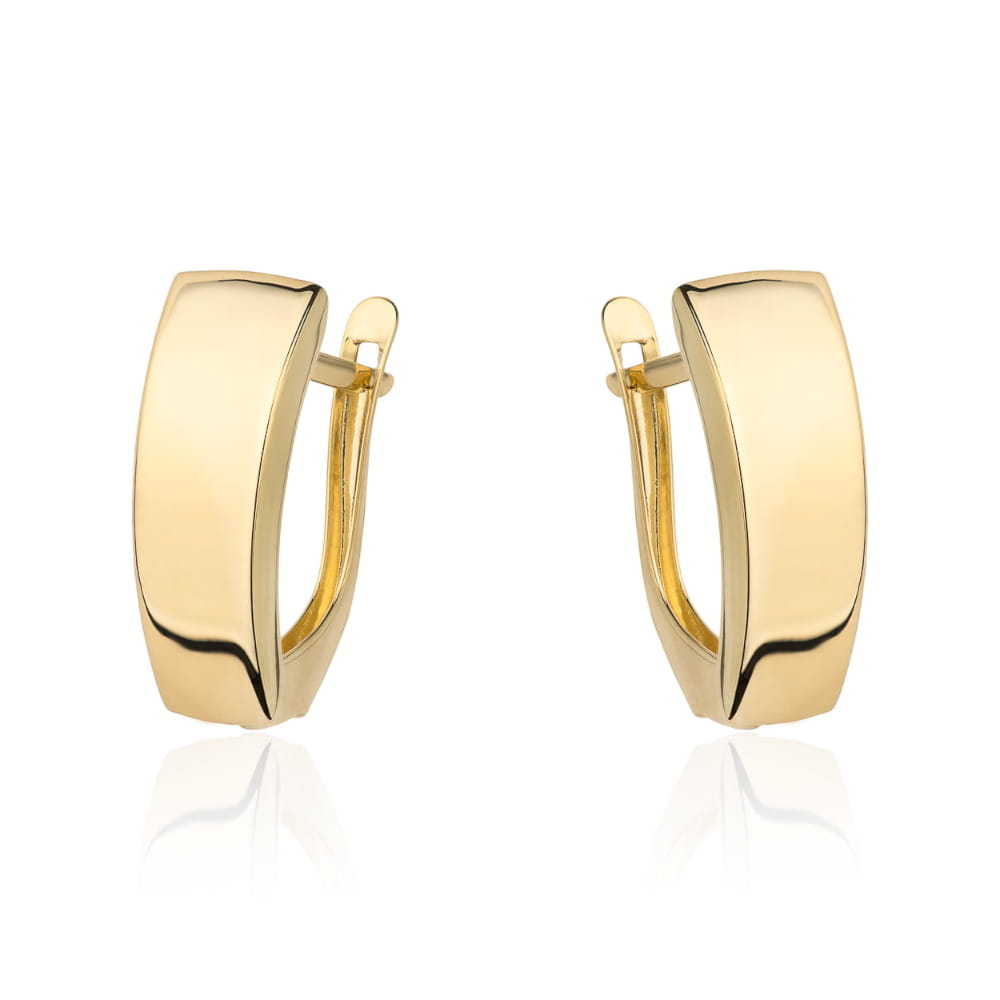 Cercei cu Inchizatoare Englezeasca - Aur 14k