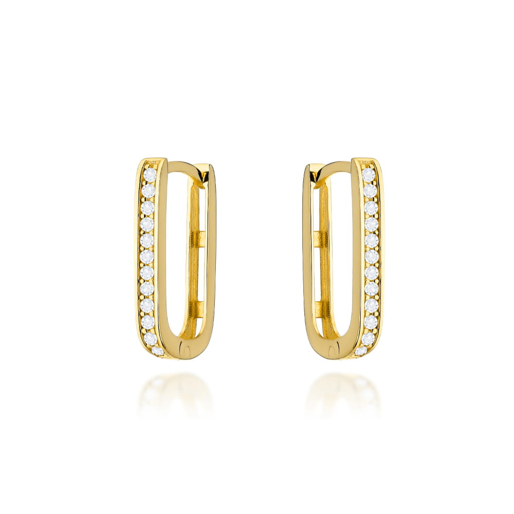 Cercei Aur 14k cu Zirconii