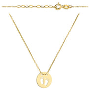 Colier cu Picioruse- Aur 14k
