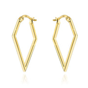 Cercei din Aur 14k - Forma Diamant