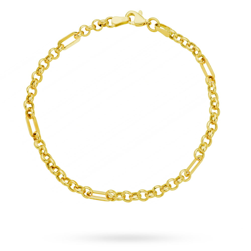 Bratara Impletita cu Zale- Aur 14k