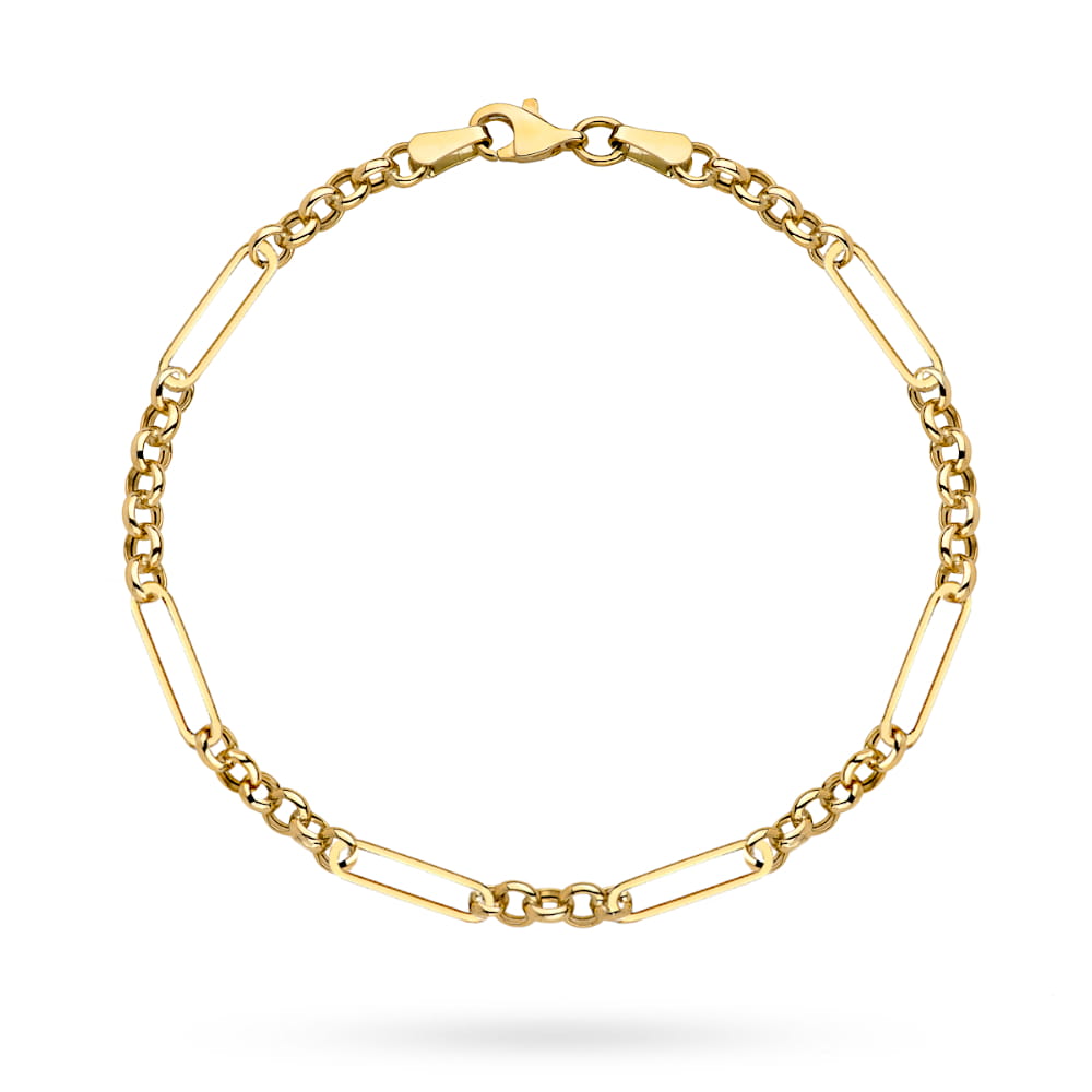 Bratara Impletita cu Zale- Aur 14k