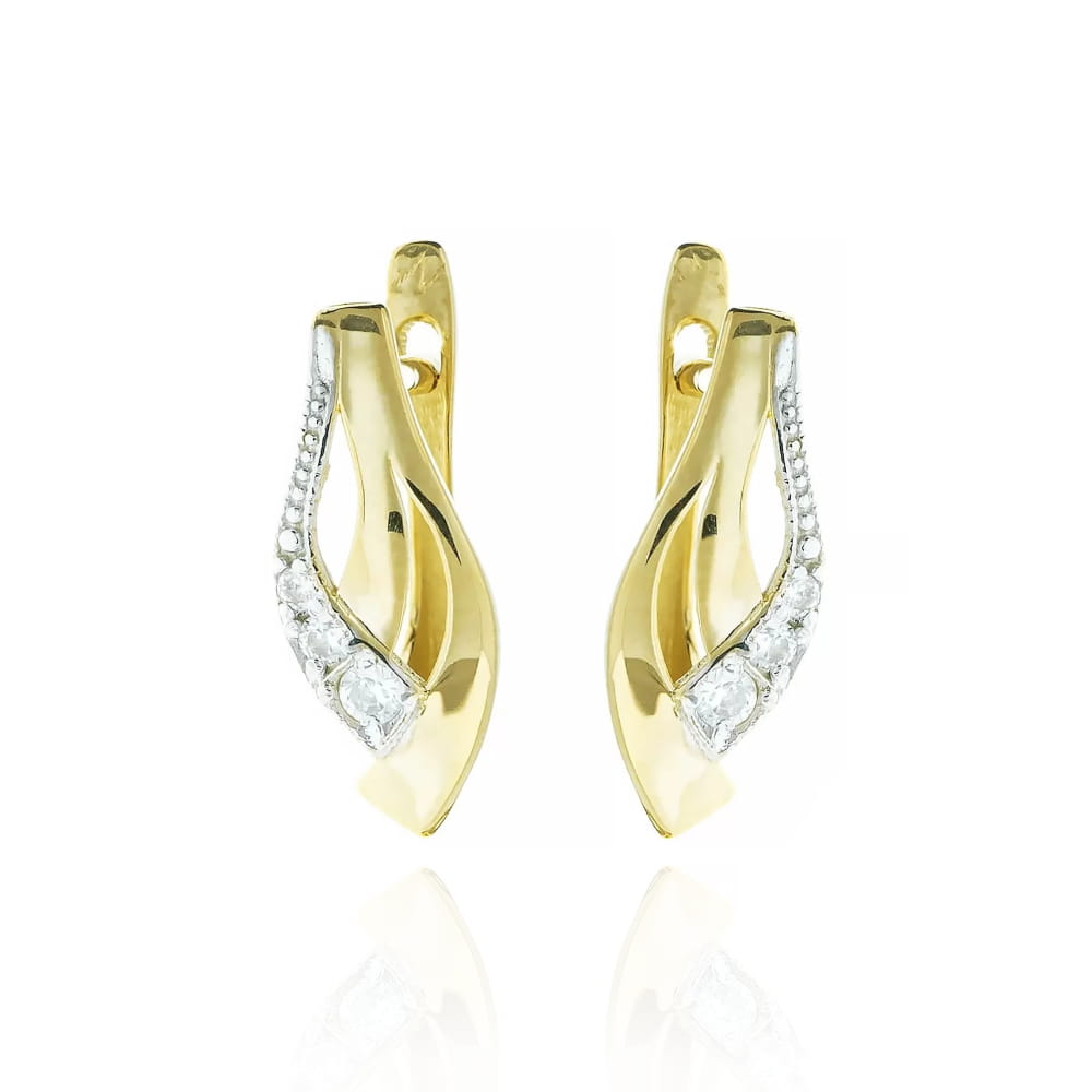 Cercei Aur 8K cu Zirconii