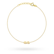 Bratara Aur 14k cu Infinit 3D
