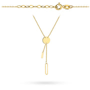 Colier Aur 14k cu Banut si Placute