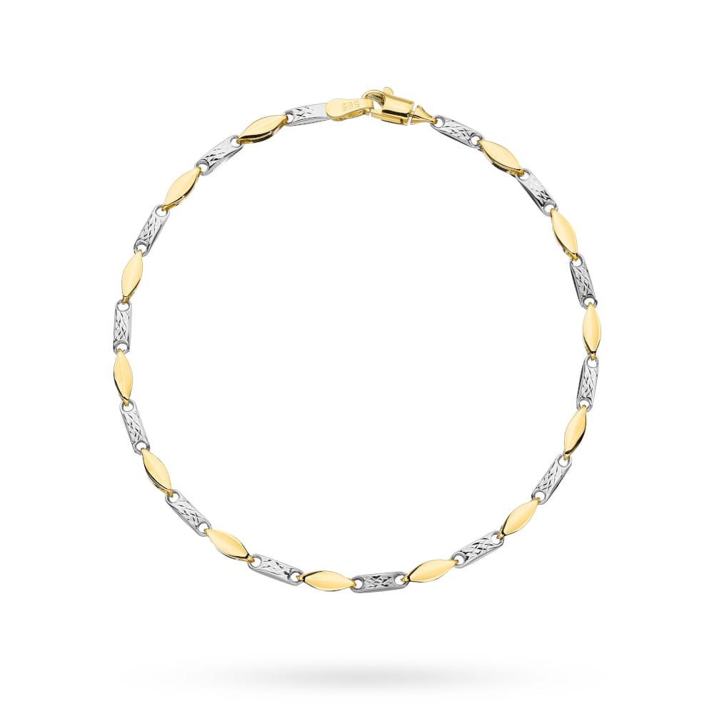 Bratara Aur 14k cu Placute