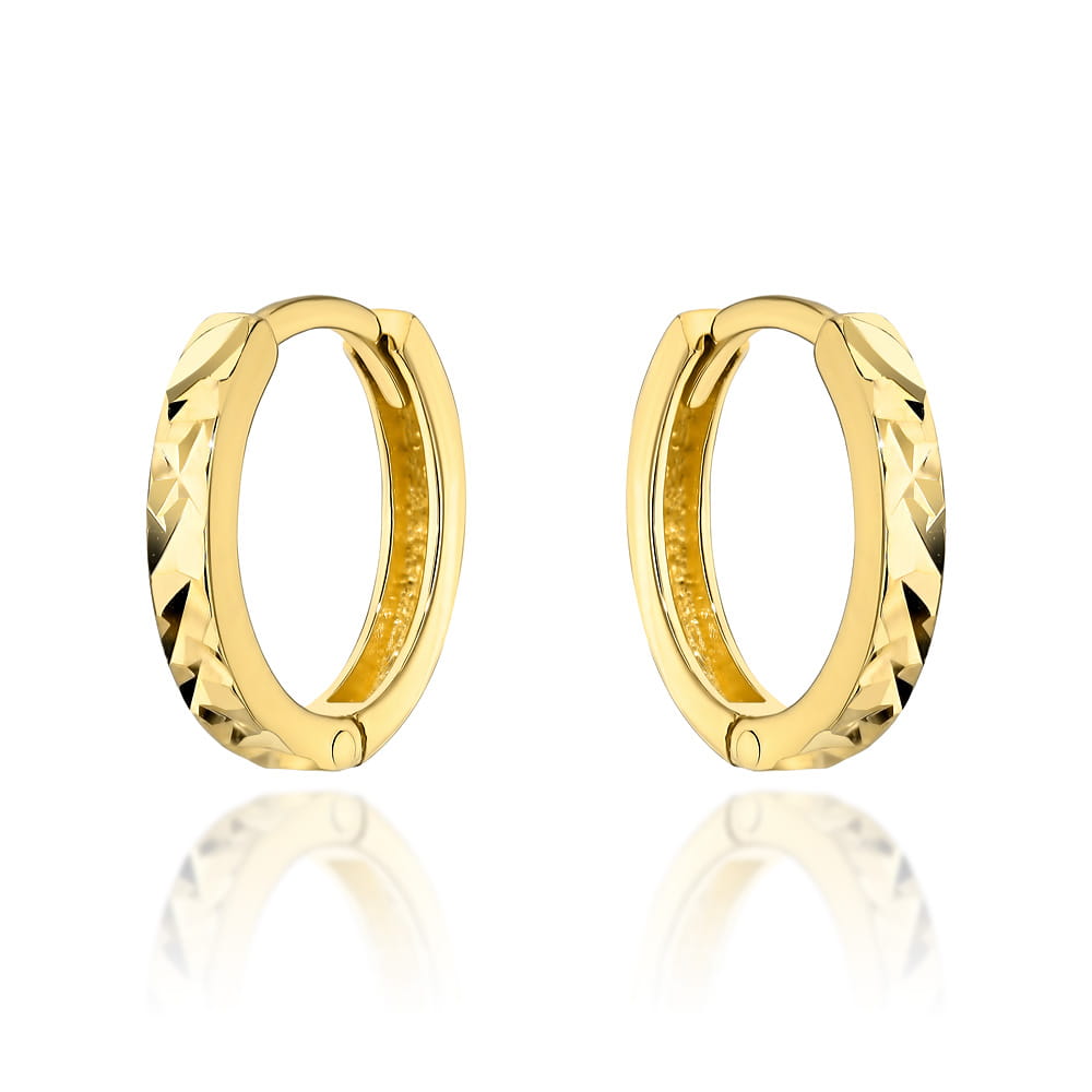 Cercei Aur 14k cu Model Ajurat