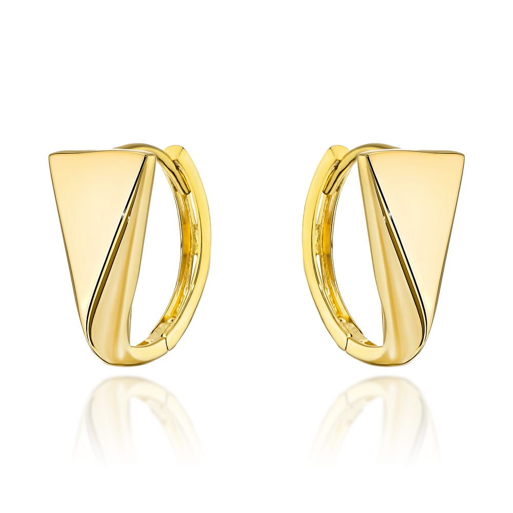 Cercei Aur 14k cu Model Neted