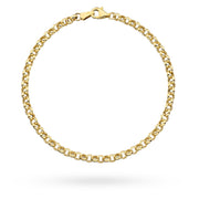 Bratara Aur 14k cu Zale Impletite