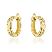 Cercei de aur 14K cu model