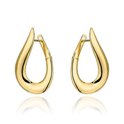 Cercei Aur 14K Eleganți, Model Picătură