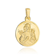 Medalion Din Aur 14K Sfântul Iosif