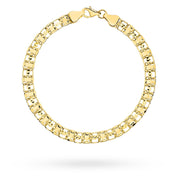 Brățară Elegantă Din Aur 14K Galben Colecția PIATTO
