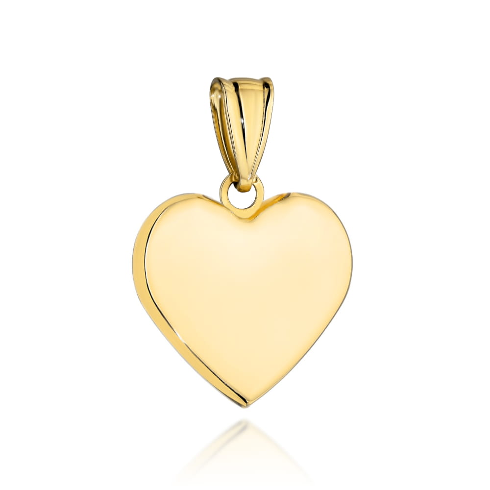 Pandantiv Locket Inimă din Aur 14K