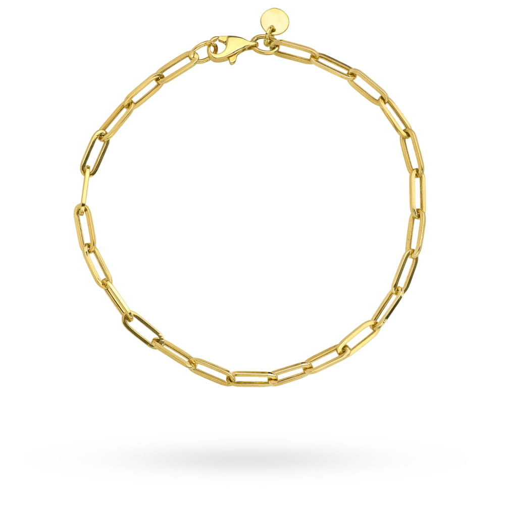 Bratara din aur cu linkuri