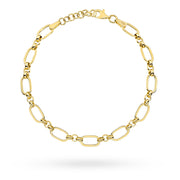 Bratara Aur 14K, Design Ochi | 17,5 cm