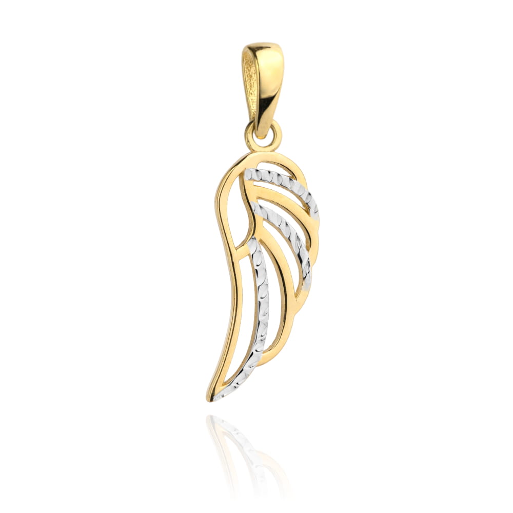 Pandantiv Aripa de Inger din Aur 14k