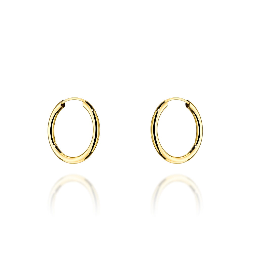 Cercei Creole Aur 14K, 1.5 cm