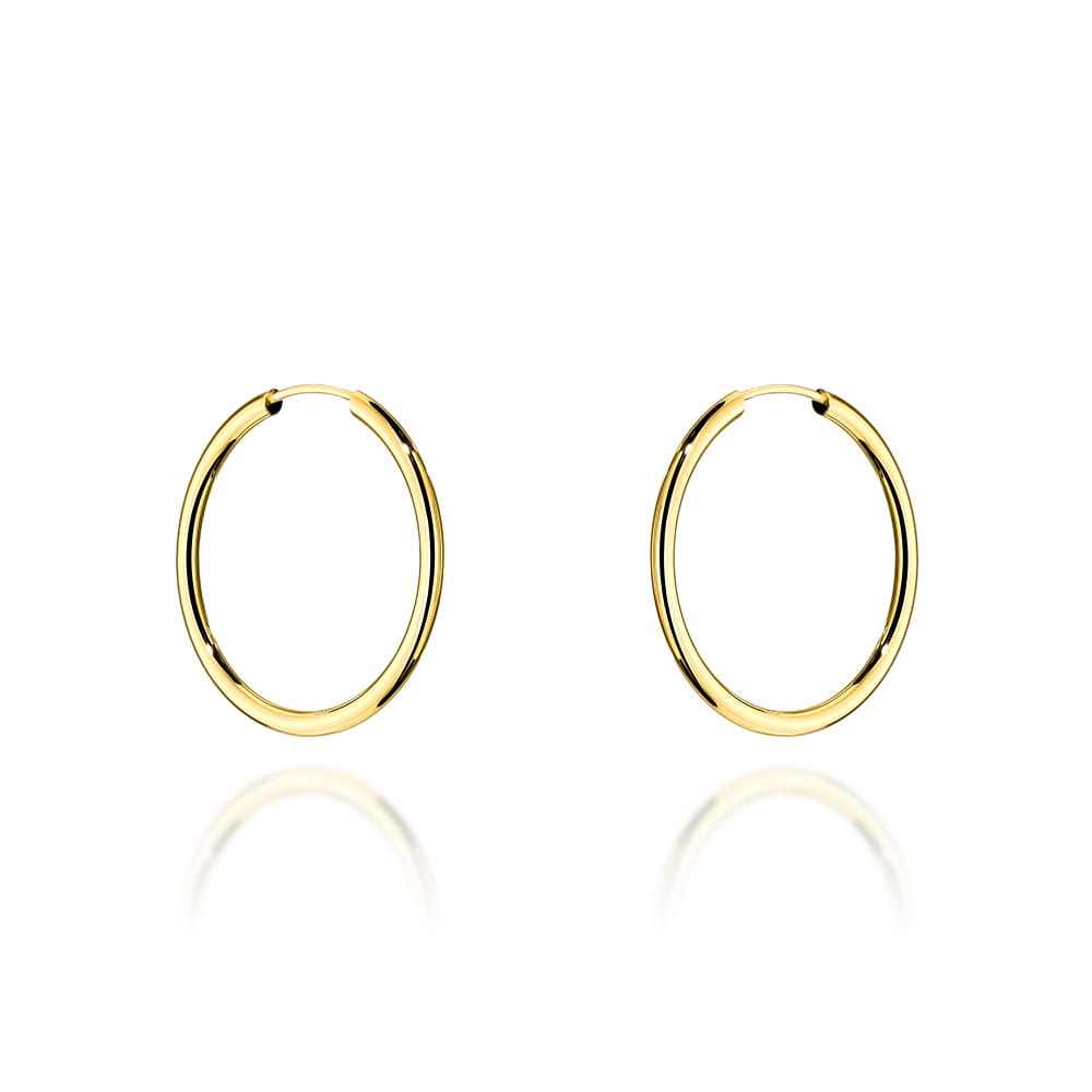 Cercei Creole Aur 14k, 2.2cm