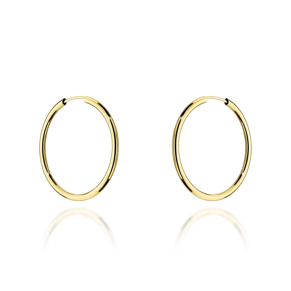 Cercei Creole Aur 14k, 2.5 cm