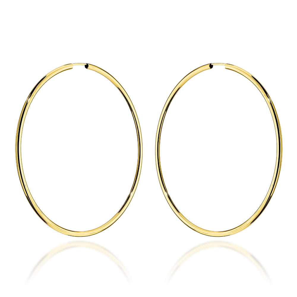 Cercei Creole Aur 14k, 5 cm