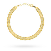 Bratara de Aur 14K cu Patrate