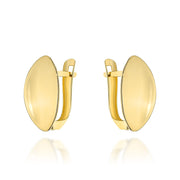 Cercei Aur 14K Elipse Simple