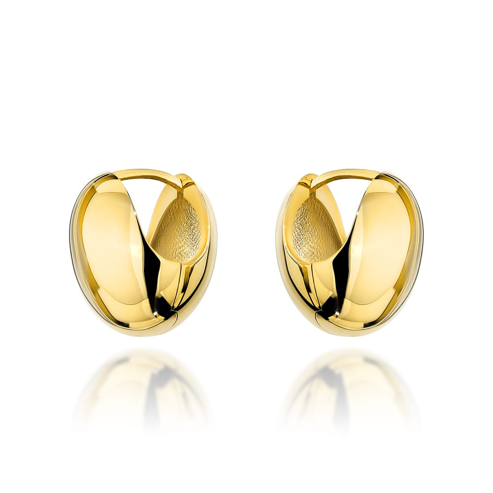 Cercei Aur 14K Bile Simple
