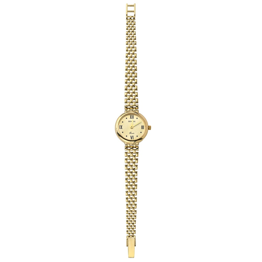 Ceas Elegant din Aur 14K cu Cadran Rotund - Model IV
