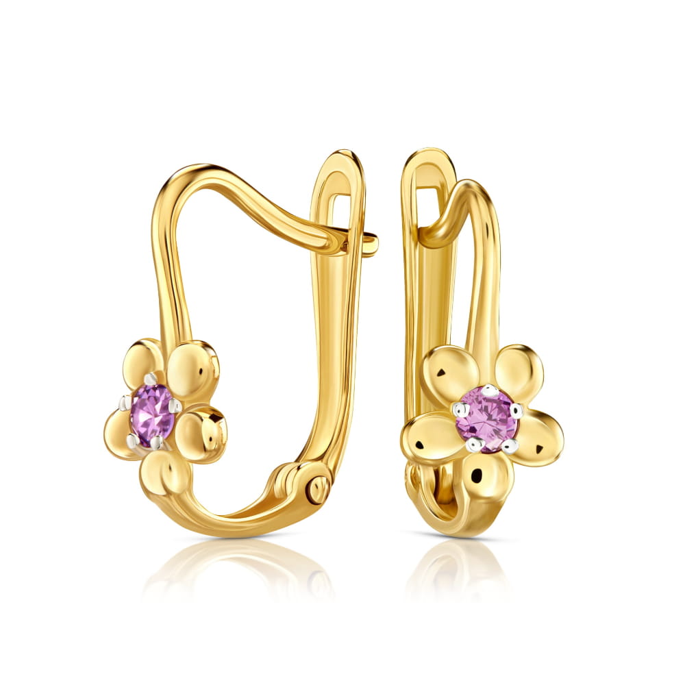 Cercei Aur 8K Flowers Mov