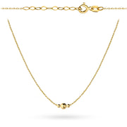 Colier Aur 14K Bile Netede - Eleganță Subtilă