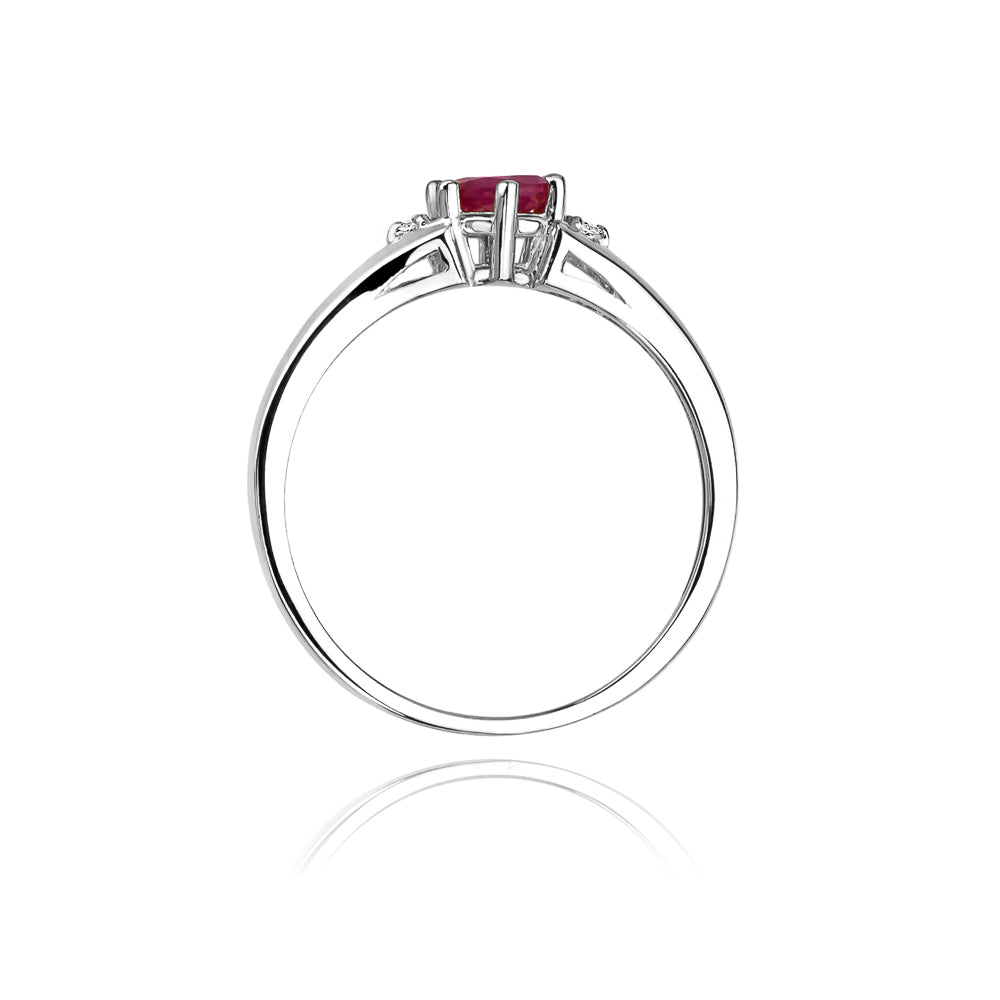 Inel Aur 14k cu Rubin 0.60 ct