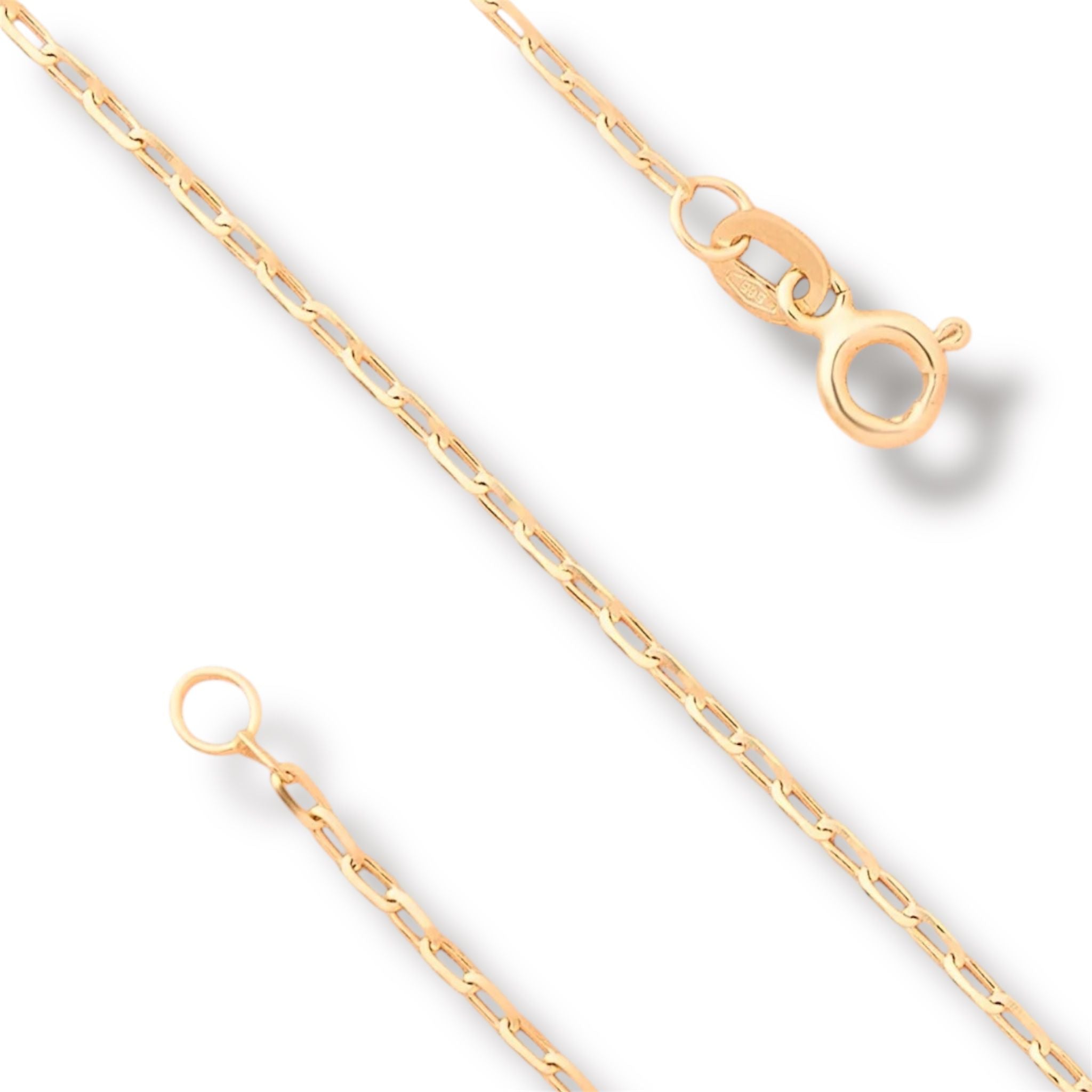 Lant Aur 14k Forzatina 50 cm