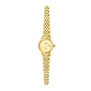Ceas Dama Aur 14K cu Cadran Rotund Elegant