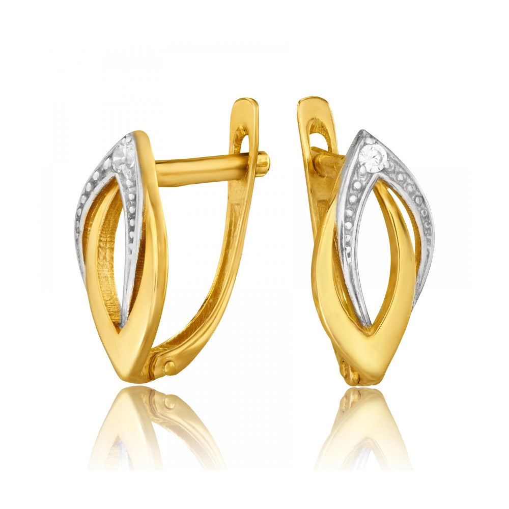 Cercei Aur 8K cu Zirconii