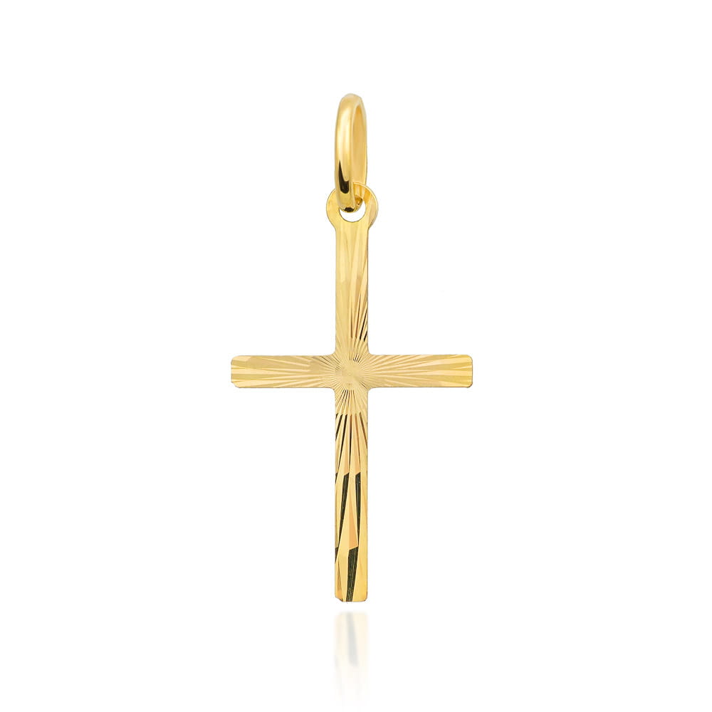 Cruciuliță Aur 14K Diamantată - Eleganță Divină