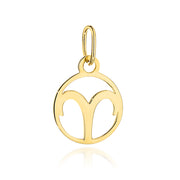 Pandantiv Aur 14K Zodia Berbec - Eleganță Zodiacală