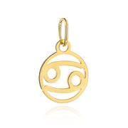 Pandantiv Aur 14K Zodia Rac - Eleganță Zodiacală