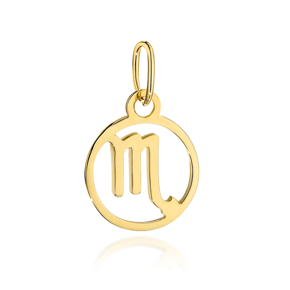 Pandantiv Aur 14K Zodia Scorpion - Eleganță Zodiacală