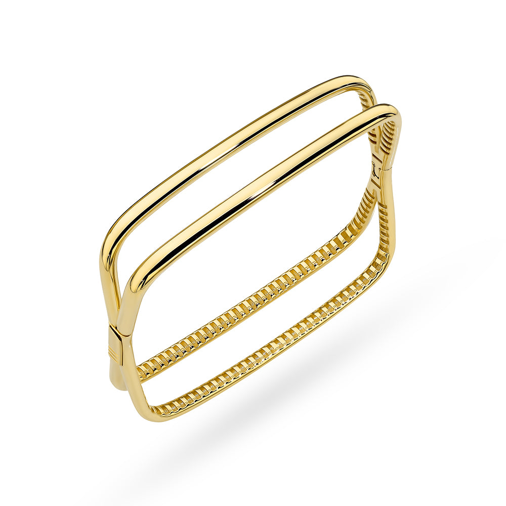 Bratara Aur 14K Bono Rosso - Model Oval Fix