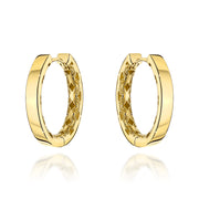 Cercei Creole Aur 14K Rotunzi cu Detalii Ajourate - Eleganță Clasic