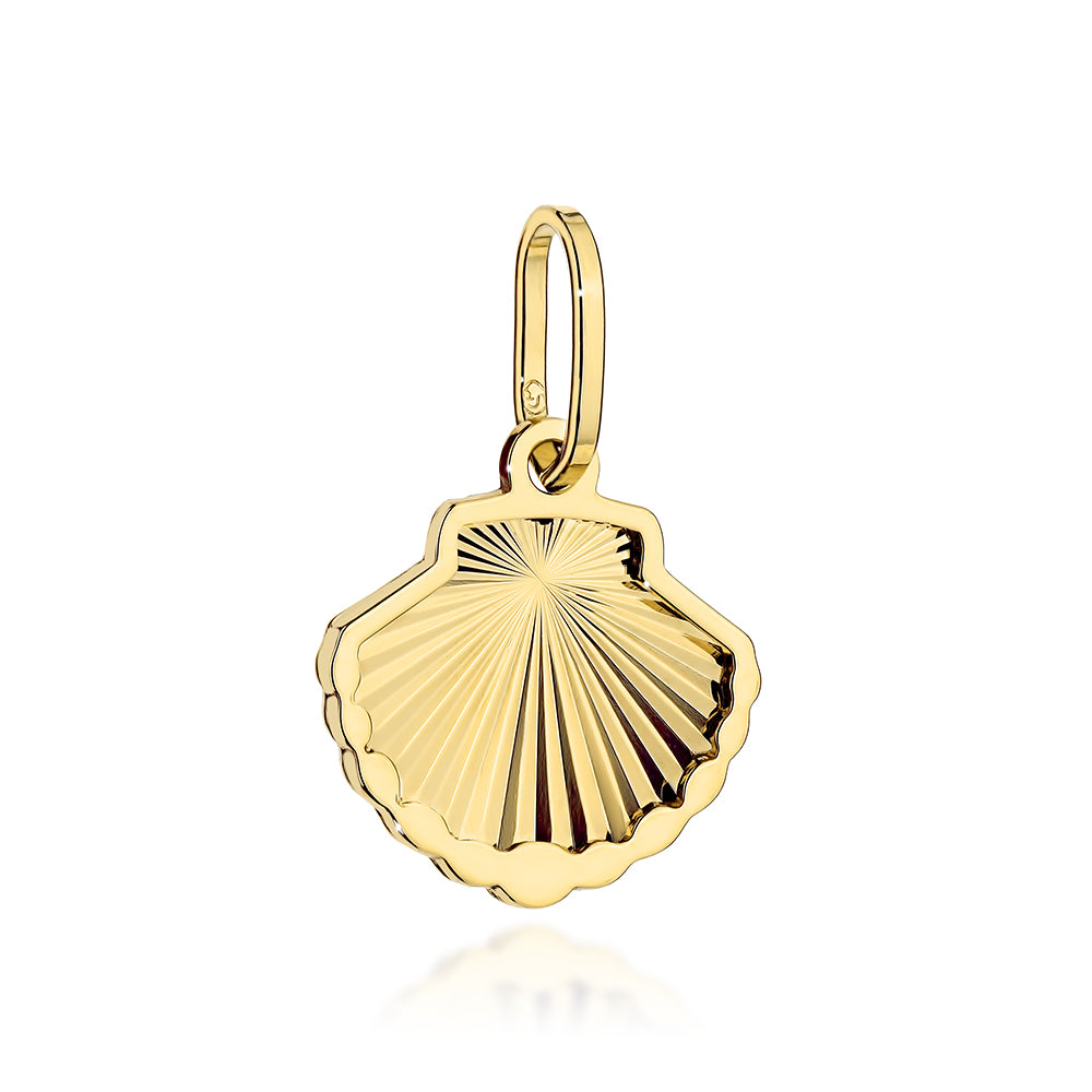 Pandantiv Aur 14K Scoică Delicată