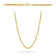 Colier Aur 14K Sclipitor - Model Irydia Lat