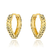 Cercei Aur 14K Lacrimă – Eleganță Atemporală