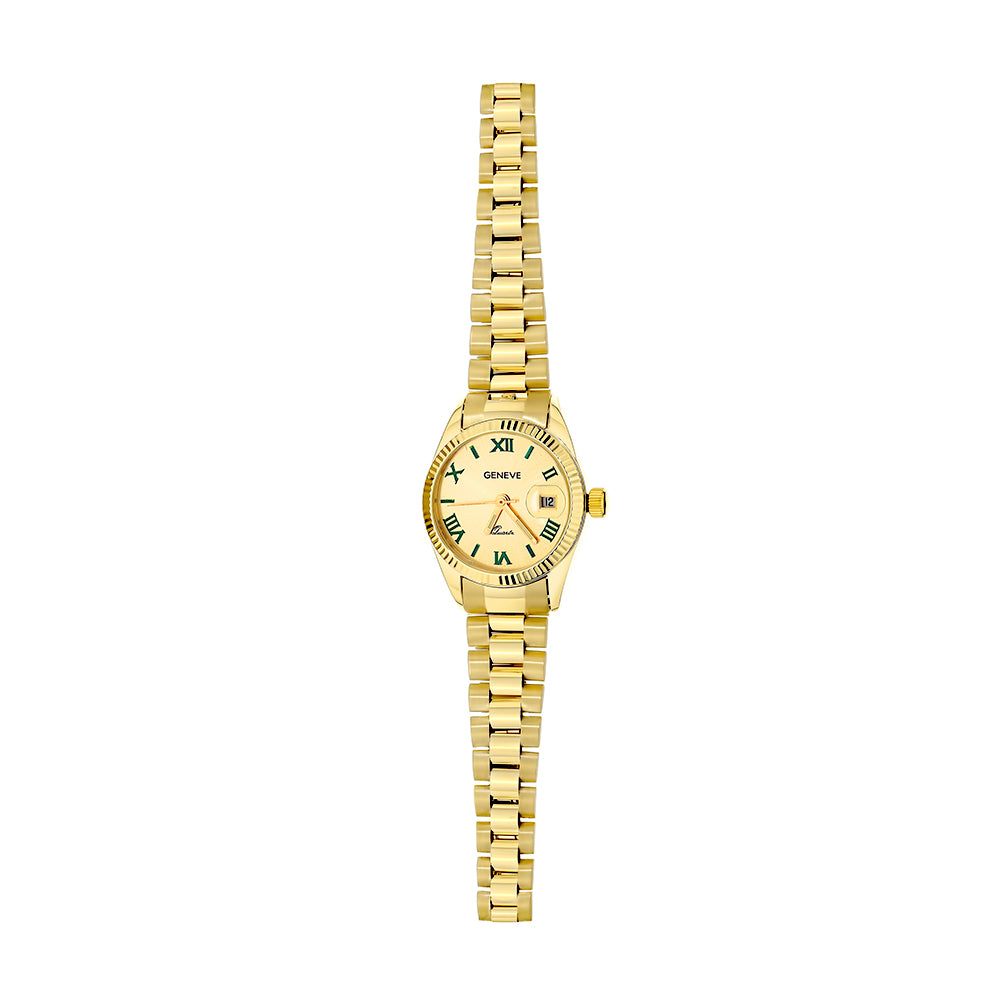 Ceas Aur 14K Cu Cadran Rotund XV