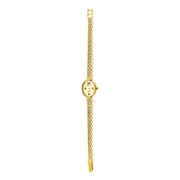 Ceas Aur 14K cu Cadran Oval