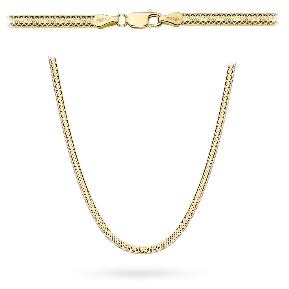 Colier Aur 14K Diamantat 3mm