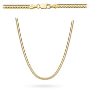 Colier Aur 14K Diamantat 3mm